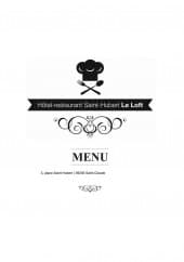 Menu Restaurant le Loft - carte et menu Restaurant le LoftSaint Claude