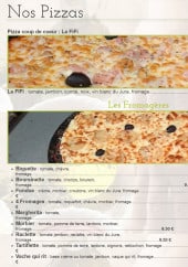 Menu Pizza Fifi - Les pizzas