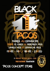 Menu Black Tacos - Carte et menu Black Tacos Dax