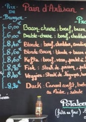 Menu Street Food Landes - Les burgers