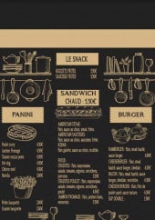 Menu Le Cap'eat'N - Les burgers,...