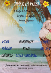 Menu La Plage - Carte et menu La Plage Soustons