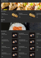 Menu Sushi be - Les gyoza &amp; poulet frit