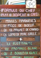 Menu Le P'ti Resto - formules