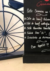 Menu Le Vélo Bleu - Exemple de menu 