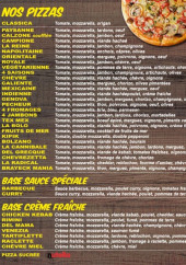 Menu Di genova - Les pizzas