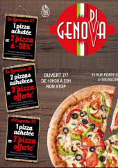 Menu Di genova - Carte et menu Di genova Blois