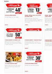 Menu Speedy Pizz - Les promos