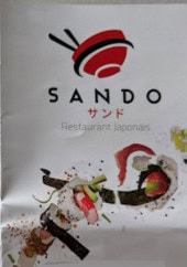 Menu Sushi sando - La carte menu
