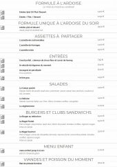 Menu Le Lion d'Or - Formules, assiettes à partager, entrées,...