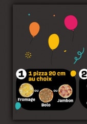 Menu Hop'la Pizza - Menu enfant