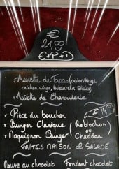 Menu Le Pti'Nouan - Exemple de menu