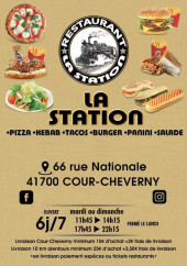 Menu La Station - Carte et menu La Station
Chemery