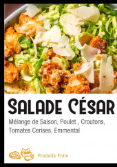 Menu Maybach - La salade césar