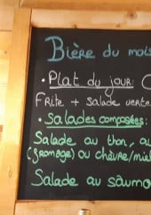 Menu Frietkot Pilat - Exemple de menu