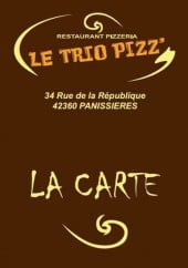 Menu Le Trio Pizz - Carte et menu Le Trio Pizz Panissieres