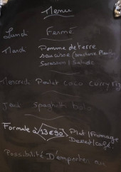 Menu Le marmiton du Pilat - Exemple de menu