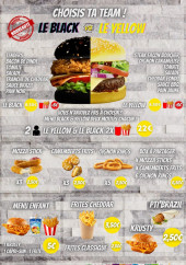 Menu Chick'n'street - Les menus enfants, tiramisu, ...