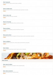 Menu Pizz'à l'Ancienne - Les pizzas suite