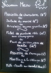 Menu L'Art des Choix - Le menu à 21€
