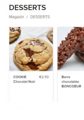 Menu Boncoeur - Les desserts