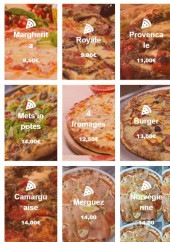 Menu Au Mets'In Potes - Les pizzas