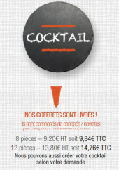 Menu La Biliais Traiteur - Cocktail