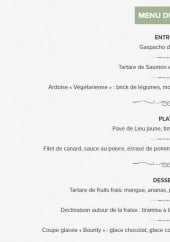 Menu Le Club - menu du jour