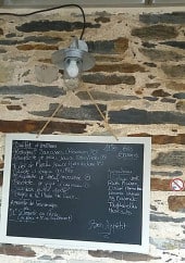 Menu Le cheval noir - Exemple de menu