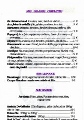 Menu Manureva - Les salades complètes, sur le pouce, ...