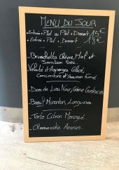 Menu Les Maraîchers - Exemple de menu du jour