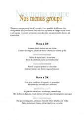 Menu Oz - Menus groupe