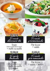 Menu Balades Gourmandes - Les formules 