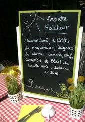 Menu Côté Bocage - Exemple de menu