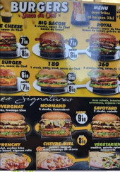 Menu Crock express - Les signatures et burgers