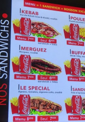 Menu Adana Kebab - Les sandwichs et menus enfnats