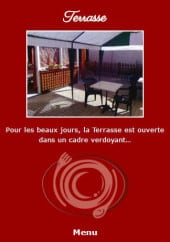 Menu Le trady - Les menus
