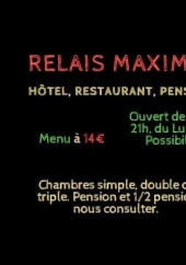 Menu Relais Maximilien - La carte