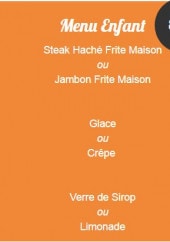 Menu Le Président - Menu enfant