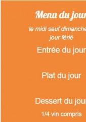Menu Le Président - Menu du jour 13.5€