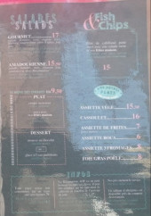 Menu L'Essentiel - Les salades, fish & chips, ...