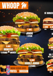 Menu Big M - Les burgers