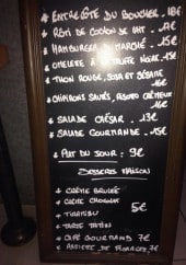 Menu M&Moi - Exemple de menu