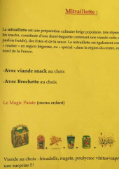 Menu La frite du 47 - Le mitraillette