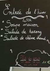 Menu la passerelle - La carte