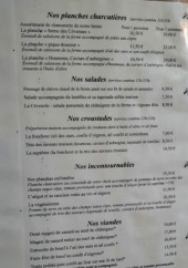 Menu Chez Les Paysans - Les planches charcutières, salades, ...