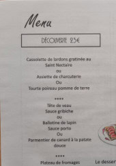 Menu L'Essentiel - Le menu découverte