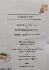 Menu L'Essentiel - Le menu degustation