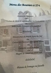 Menu La baraque des bouviers - Le menu à 25€