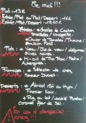 Menu Affamés - exemple de menu